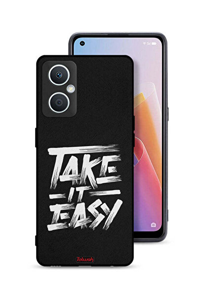 Tolwak جراب حماية لهاتف Oppo A96 5G (الصين) Take It Easy