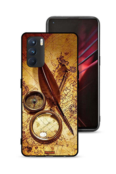 Tolwak غطاء حماية لهاتف Oppo K9 Pro - بوصلة عتيقة