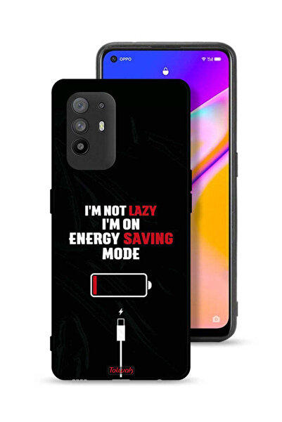 Tolwak غطاء حماية لهاتف Oppo A95 5G أنا لست كسولاً، أنا في وضع توفير الطاقة