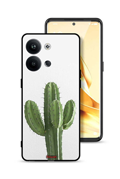 Tolwak غطاء حماية لهاتف Oppo Reno9 5G بنقشة نبات الصبار