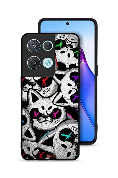 Tolwak غطاء حماية لهاتف Oppo Reno8 Pro 5G بنقشة قطط مارشميلو