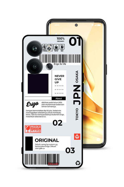 Tolwak غطاء حماية لهاتف Oppo Reno9 Pro 5G - ملصق ياباني
