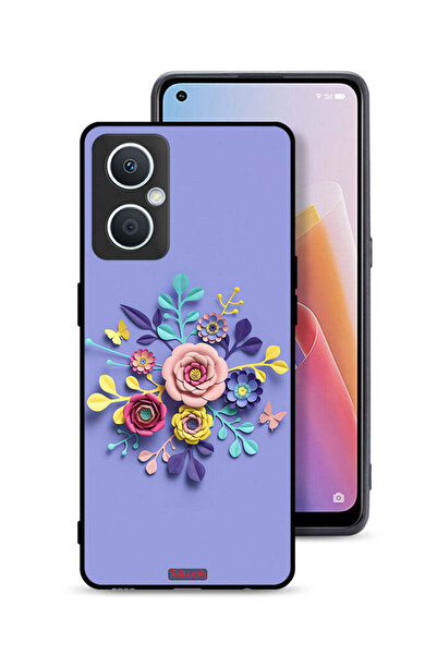 Tolwak غطاء حماية لهاتف Oppo A96 5G (الصين) برسومات زهور