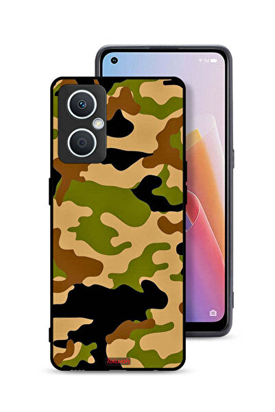 Tolwak غطاء حماية لهاتف Oppo A96 5G (الصين) بنمط رقمي تجريدي مموه