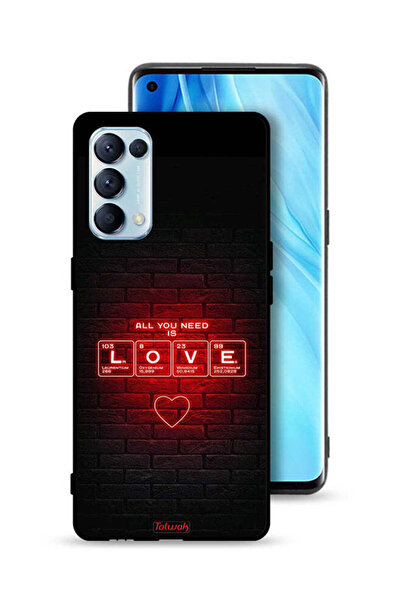 Tolwak غطاء حماية لهاتف Oppo Reno5 Pro 5G كل ما تحتاجه هو الحب