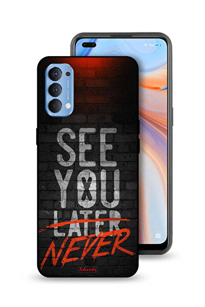 Tolwak غطاء حماية لهاتف Oppo Reno4 4G - لن تراه أبدًا