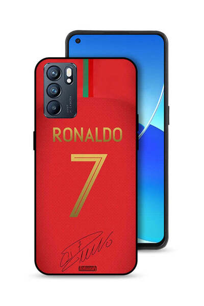 Tolwak غطاء حماية لهاتف Oppo Reno6 5G رونالدو 7