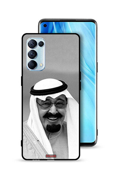 Tolwak غطاء حماية لهاتف أوبو رينو 5 برو 5G صورة الملك عبدالله مبتسماً