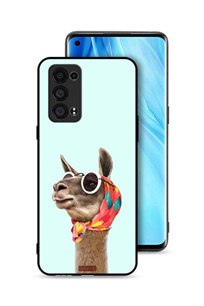 Tolwak غطاء حماية لهاتف Oppo Reno6 Pro Plus 5G بلون جمل أنيق وجذاب