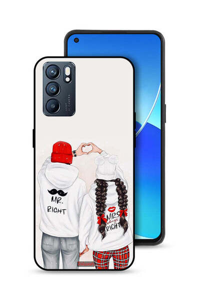 Tolwak غطاء حماية Oppo Reno6 5G - يمين ويمين دائمًا