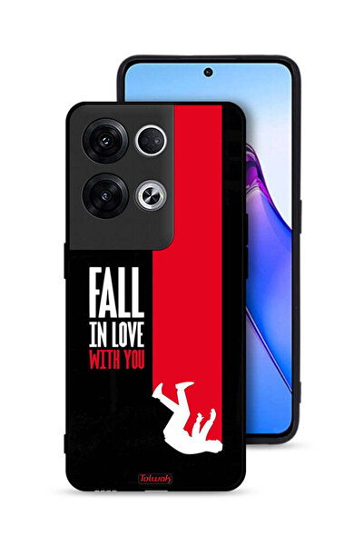 Tolwak غطاء حماية لهاتف Oppo Reno8 Pro Plus 5G - "وقع في حبك"