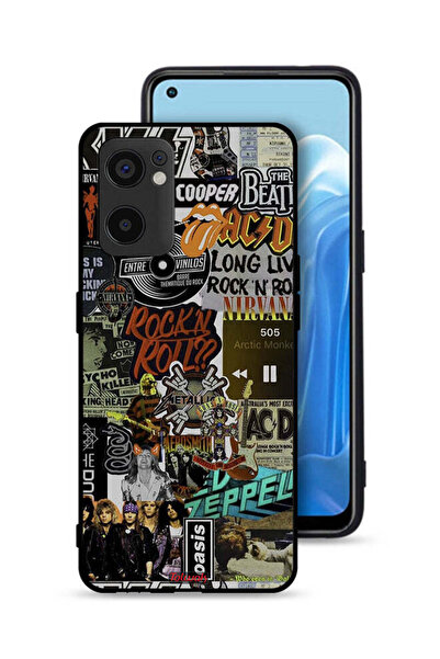 Tolwak غطاء حماية لهاتف Oppo Reno7 SE 5G، تحيا موسيقى الروك أند رول