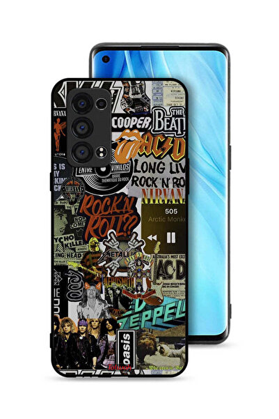 Tolwak غطاء حماية لهاتف Oppo Reno6 Pro Plus 5G، تحيا موسيقى الروك آند رول