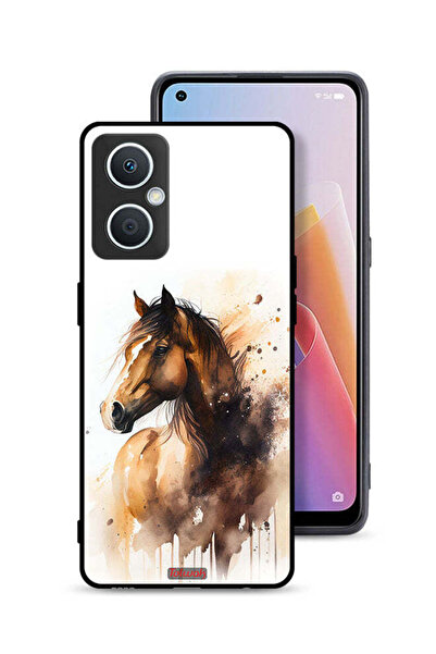 Tolwak غطاء حماية Oppo A96 5G (الصين) بتصميم حصان تجريدي