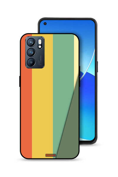 Tolwak غطاء حماية لهاتف Oppo Reno6 5G بنمط بسيط