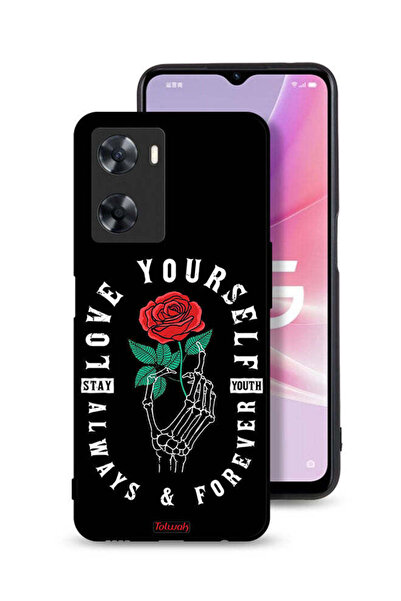 Tolwak غطاء حماية لهاتف Oppo A77s - أحب نفسك دائمًا