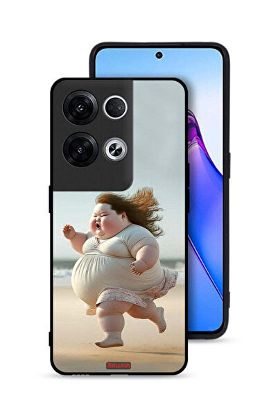 Tolwak غطاء حماية Oppo Reno8 Pro Plus 5G لفتاة سمينة تركض