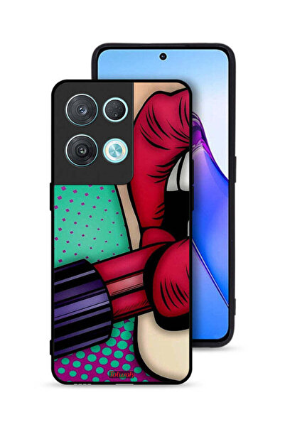 Tolwak Oppo Reno8 Pro 5G Protective Case Cover Lipstick