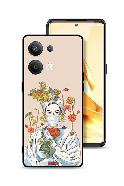 Tolwak غطاء حماية لهاتف Oppo Reno9 Pro Plus 5G برسومات ممرضة