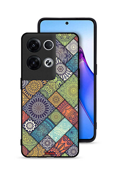 Tolwak غطاء حماية لهاتف Oppo Reno8 Pro Plus 5G بنمط ماندالا