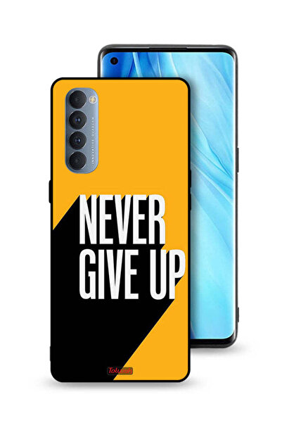 Tolwak Oppo Reno4 Pro 4G Protective Case Cover Never Give Up