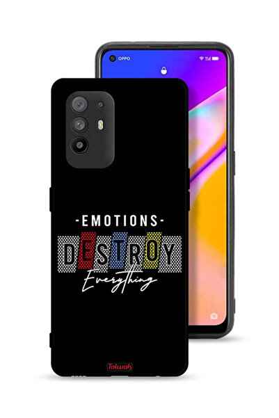 Tolwak غطاء حماية لهاتف Oppo F19 Pro Plus 5G - العواطف تدمر كل شيء