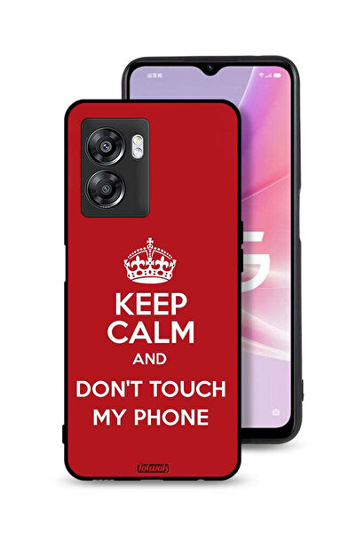 Tolwak OnePlus Nord N300 Protective Case Cover Keep Calm And Dont Touch My Phone