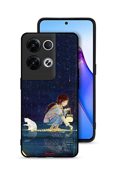 Tolwak غطاء حماية لهاتف Oppo Reno8 Pro Plus 5G برسومات نجوم التجميع
