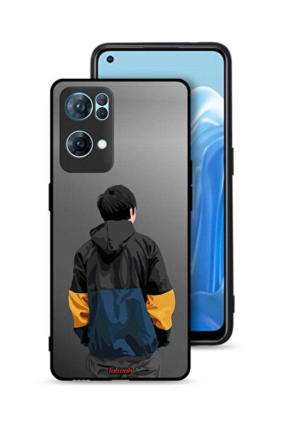 Tolwak غطاء حماية لهاتف Oppo Reno7 Pro 5G بصورة فنية لولد