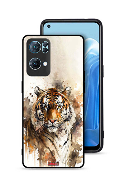 Tolwak غطاء حماية لهاتف Oppo Reno7 Pro 5G بنقشة الفهد التجريدي