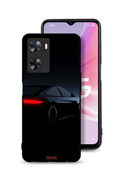 Tolwak غطاء حماية لهاتف Oppo A57s - سيارة داكنة