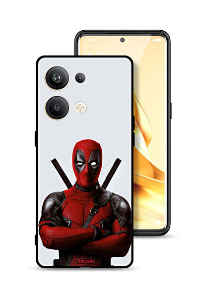 Tolwak غطاء حماية لهاتف Oppo Reno9 Pro Plus 5G Deadpool