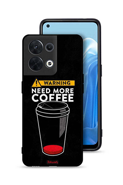 Tolwak غطاء حماية Oppo Reno8 5G - بحاجة إلى المزيد من القهوة