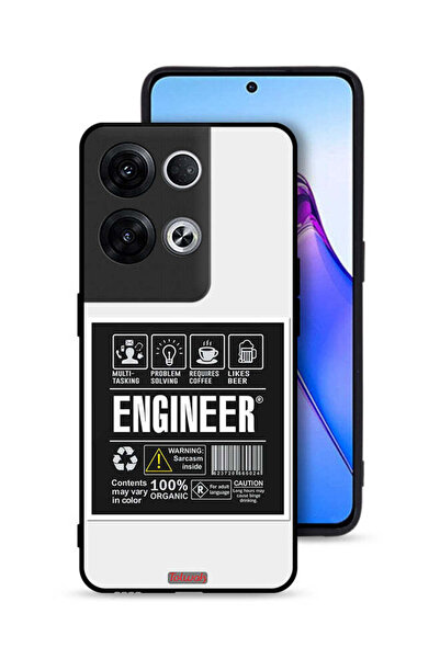 Tolwak غطاء حماية لهاتف Oppo Reno8 Pro Plus 5G - ملصق مهندس