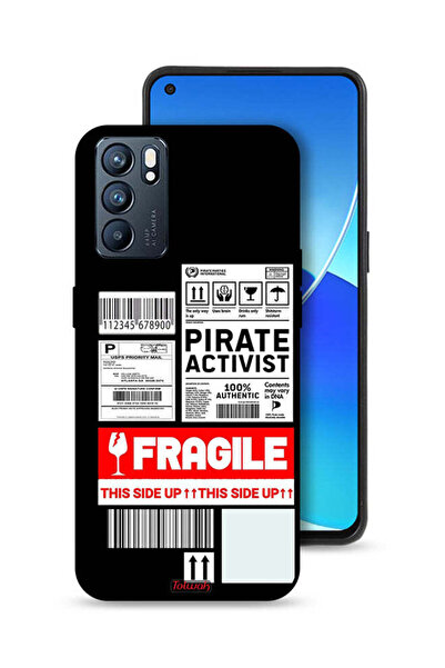 Tolwak غطاء حماية لهاتف Oppo Reno6 5G، ملصق ناشط خاص قابل للكسر