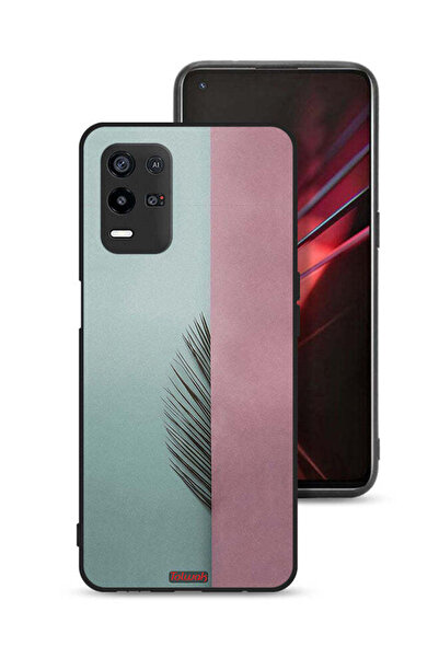 Tolwak غطاء حماية لهاتف Oppo K9x بأوراق نصفية