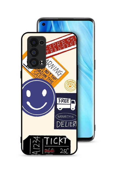 Tolwak غطاء حماية لهاتف Oppo Reno6 Pro Plus 5G مع ملصق نقل سريع مجاني