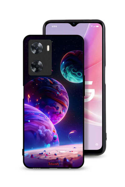Tolwak غطاء حماية لهاتف Oppo A77s بنمط كوكبي