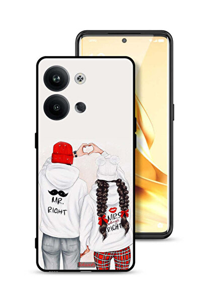 Tolwak غطاء حماية لهاتف Oppo Reno9 Pro 5G - يمين ويسار دائمًا