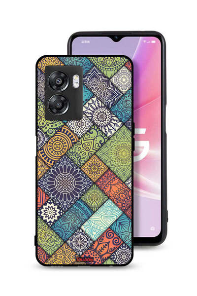 Tolwak غطاء حماية لهاتف OnePlus Nord N300 بنمط ماندالا