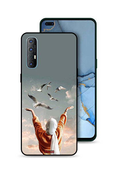 Tolwak غطاء حماية لهاتف Oppo Reno3 Pro 4G بتصميم طيور تحلق