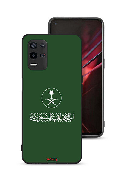 Tolwak Oppo K9x Protective Case Cover Kingdom Of Saudi Arabia Sign Vector Art