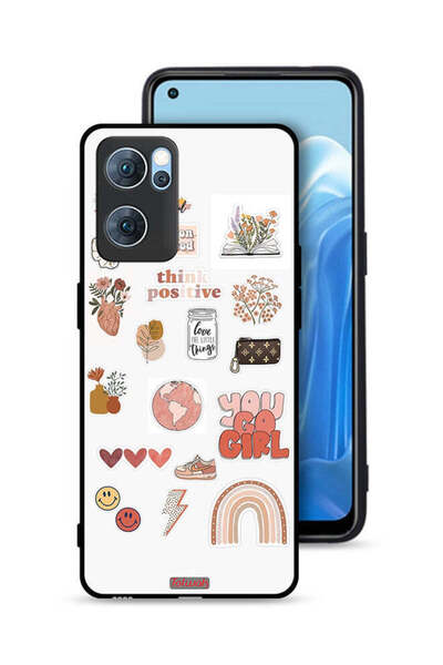 Tolwak غطاء حماية لهاتف Oppo Reno7 5G - You Go Girl