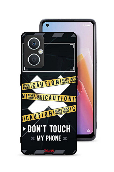 Tolwak جراب حماية لهاتف Oppo A96 5G (الصين) تحذير: لا تلمس هاتفي أبدًا