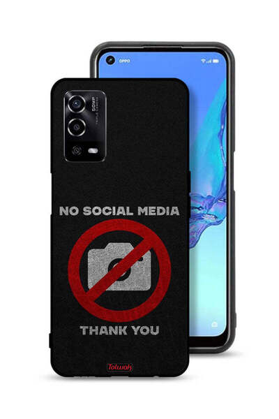 Tolwak غطاء حماية لهاتف Oppo A55 4G لا يدعم وسائل التواصل الاجتماعي، شكرًا لك