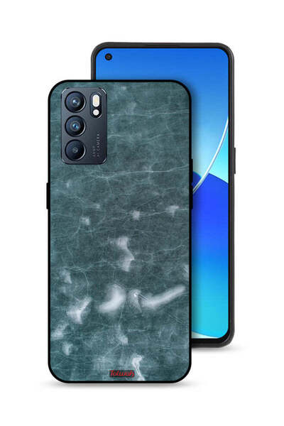 Tolwak غطاء حماية لهاتف Oppo Reno6 5G بنمط ستونيش