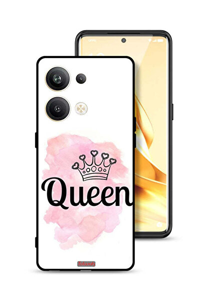 Tolwak غطاء حماية لهاتف Oppo Reno9 Pro Plus 5G بنقشة Queen Art