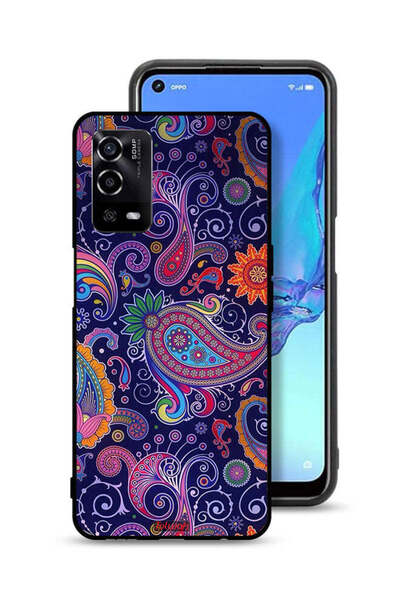 Tolwak غطاء حماية لهاتف Oppo A55 4G بنمط فن الماندالا