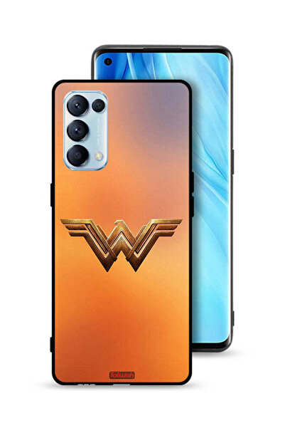 Tolwak غطاء حماية لهاتف Oppo Reno5 Pro 5G بشعار Wonder Women