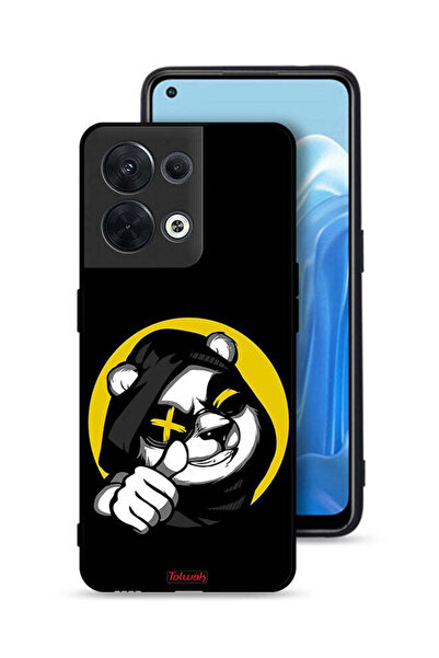 Tolwak غطاء حماية Oppo Reno8 5G بتصميم قطة مارشميلو لطيفة